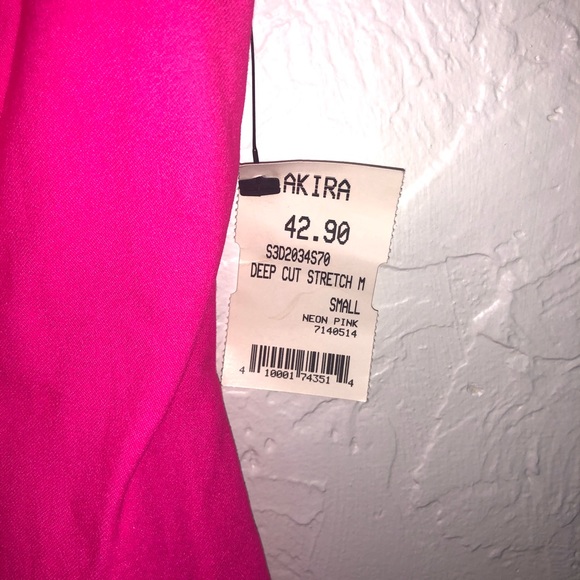 Akira Fitted low-cut Dress Small - Picture 5 of 5